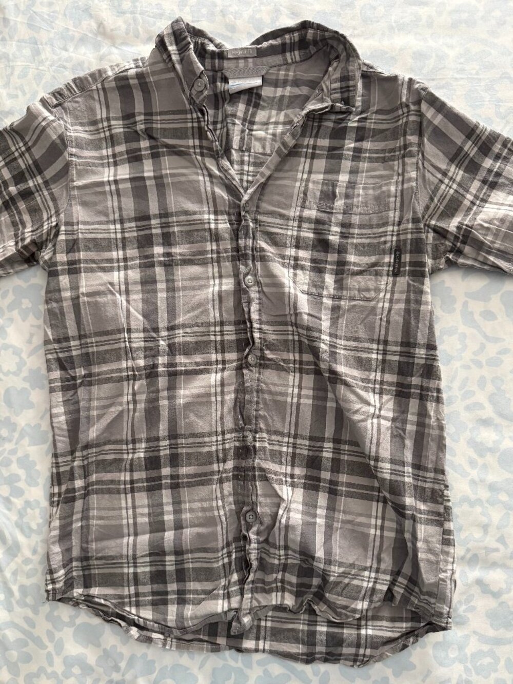 Columbia Plaid Short Sleeve